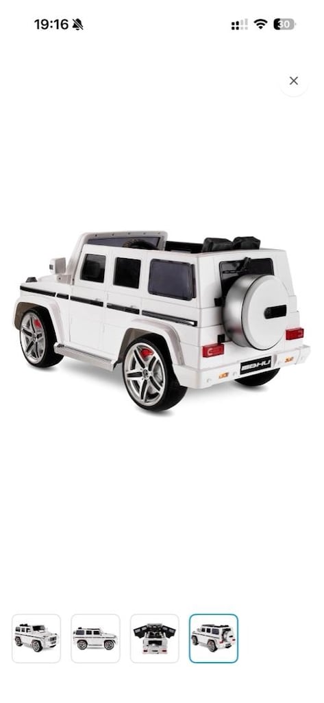 Babyhope 439 Mercedes G65 Amg 12 V Uzaktan Kumandalı Akülü Jeep - 4