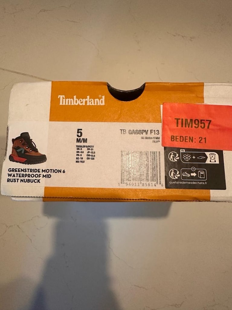 cocuk timberland bot 21 numara - 3