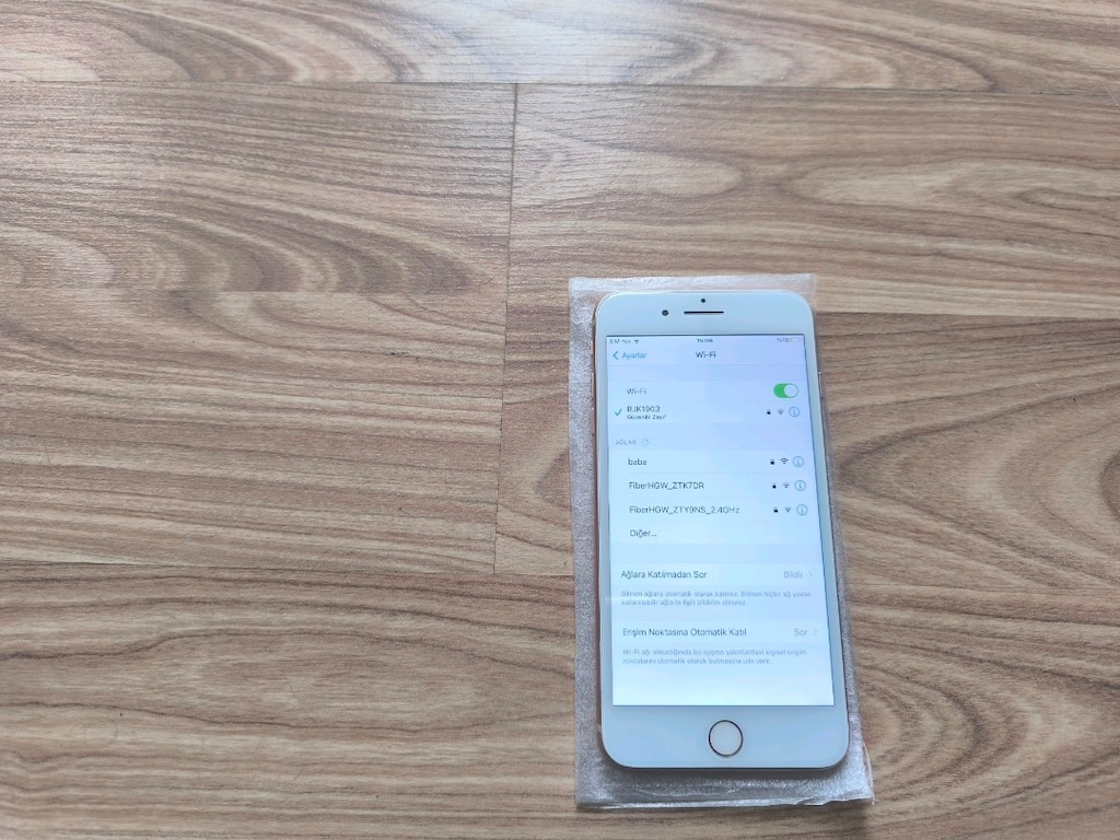İPHONE 8 PLUS 64GB GOLD TR FUL KUTU TAKAS KAPİDA ODEME - 6