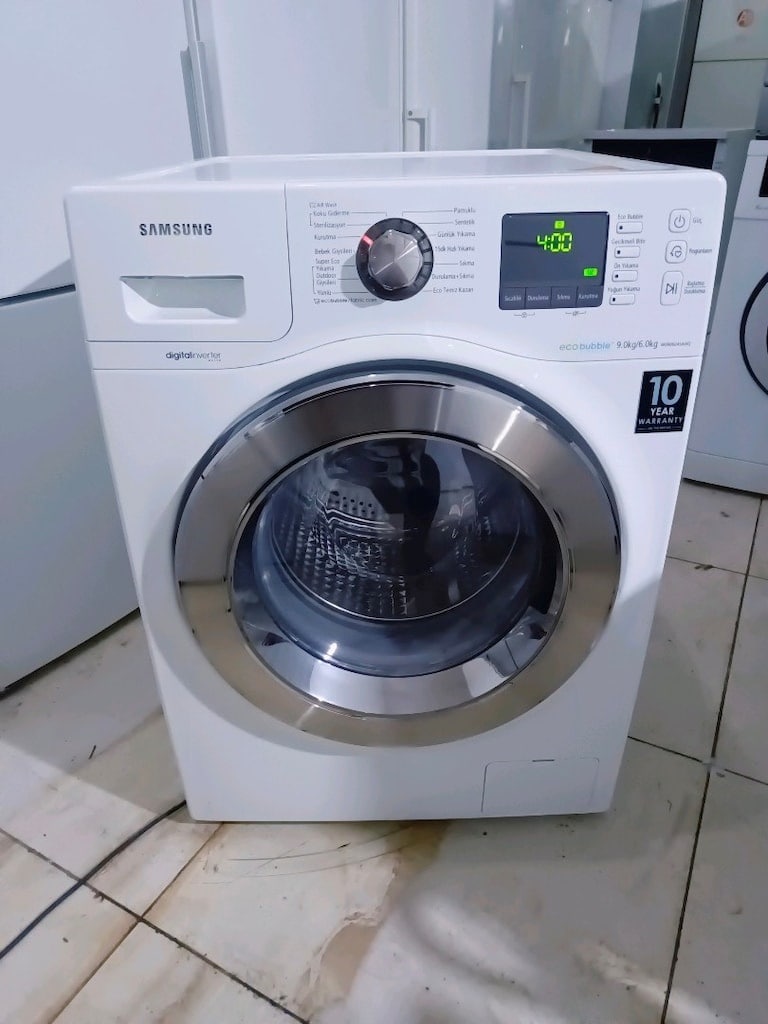 11.000 TL Etkin Samsung 9 Kg yıkama 6 Kg kurutma kapasiteli çamaşır ma - 9