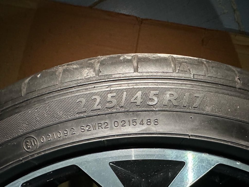 ORİJİNAL TOYOTA COROLLA 225x45x17 JANT ve LASTİK - 6