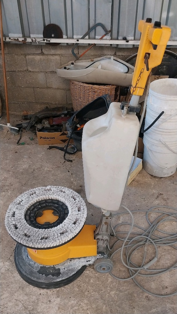 temiz kullanılmış halı yıkama makinesi ve mermer cila - 5