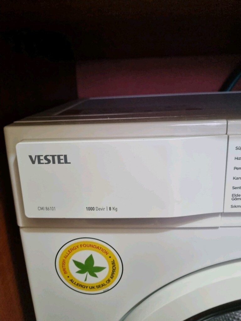VESTEL CMI 86101 | 8 KG | 1000 DEVİR | TEMİZ VE SORUNSUZ - 4