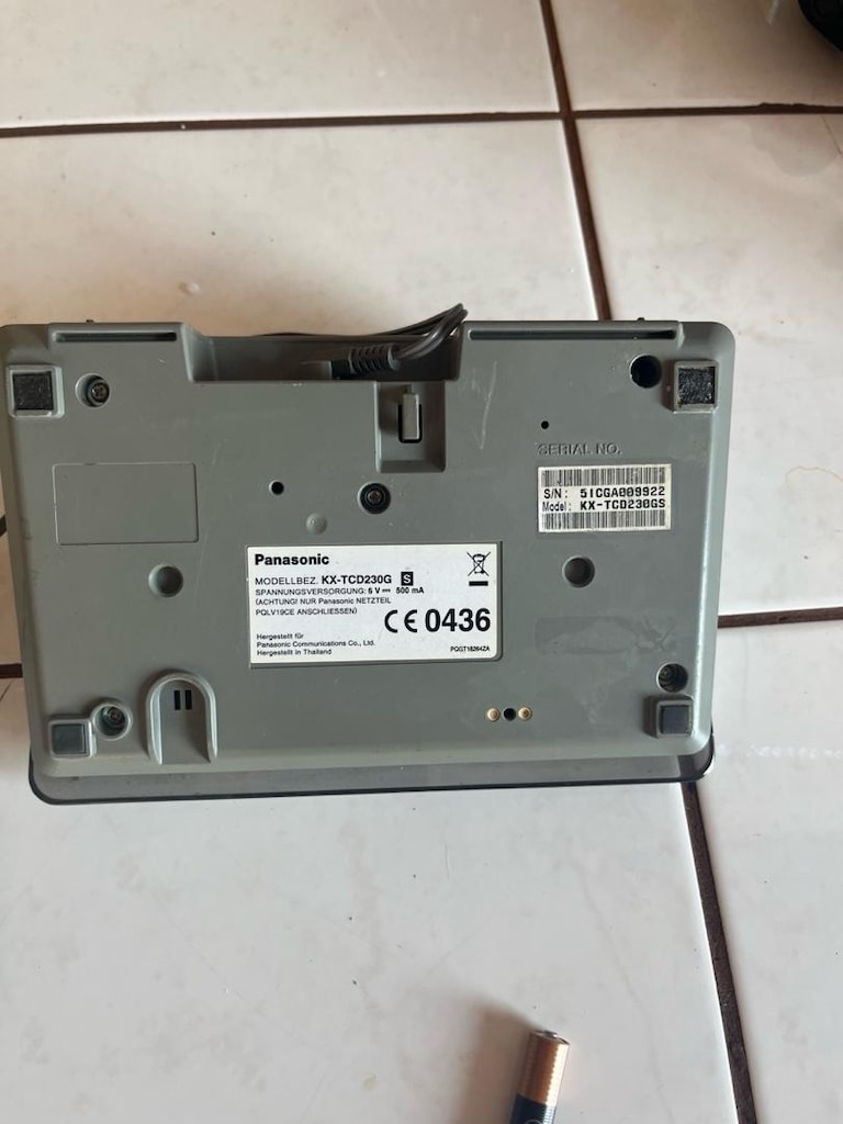 Panasonic KX-TCD230G Ev Telefonu - 6