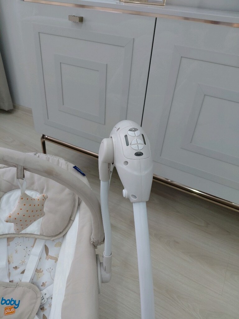 baby plus elektrikli ana kucağı otomatik sallanan+kumandalı+ müzikli - 5