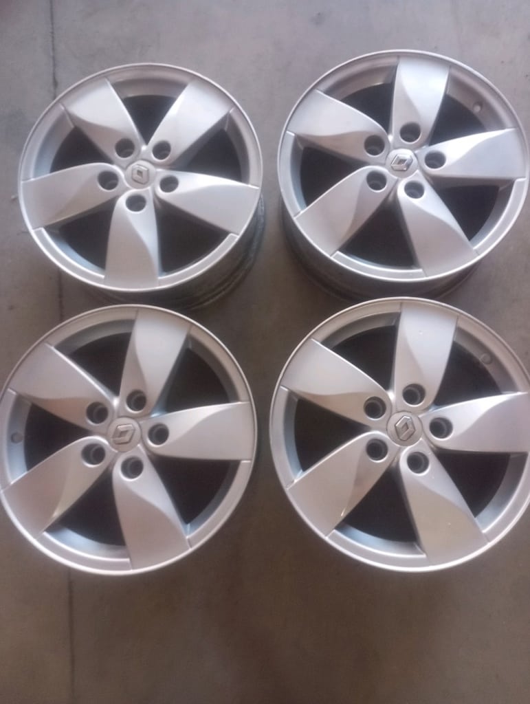 5x114.3/16 orjinal Renault Fuluance çelik jant - 3