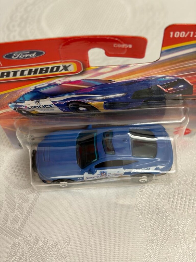matchbox 2025 FORD MUSTANG POLİCE metal polis arabası - 7