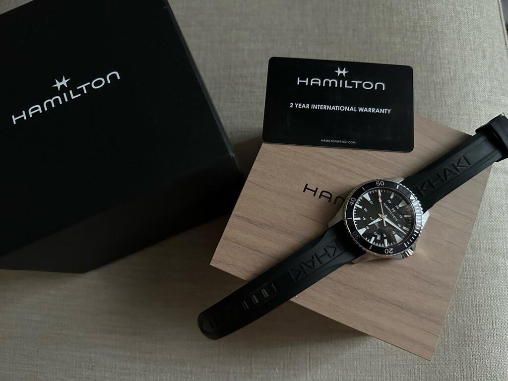 Hamilton Khaki Navy Scuba Saat - 4