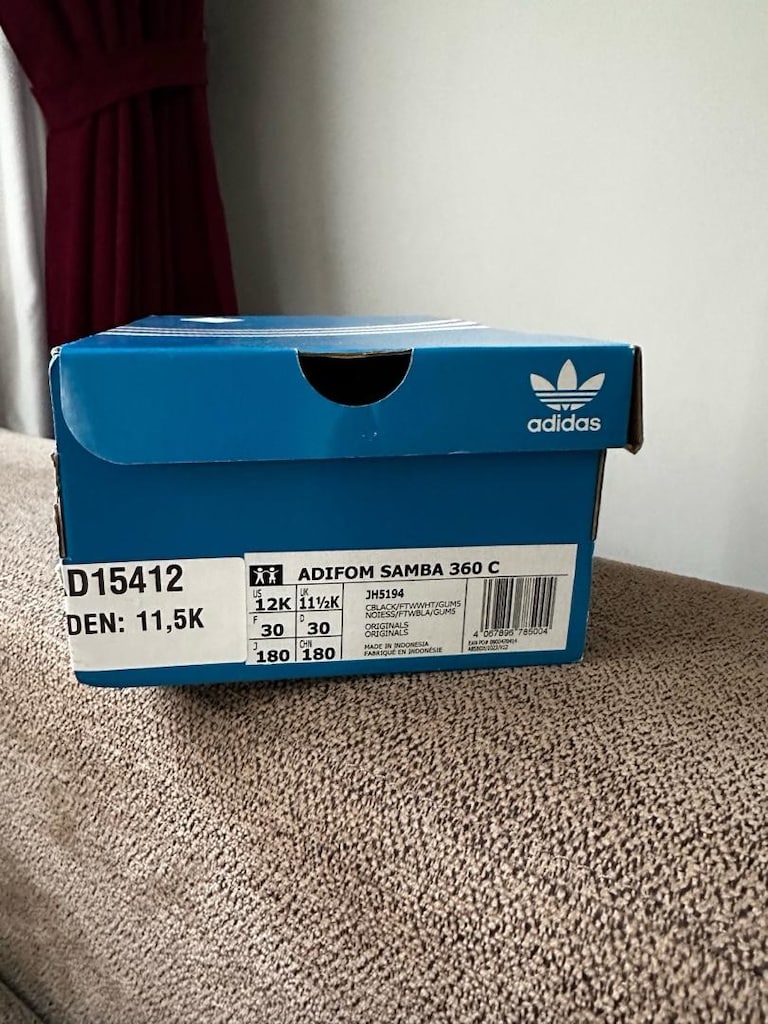 Adidas Siyah Sneaker - Adıfom Samba 360C - 4