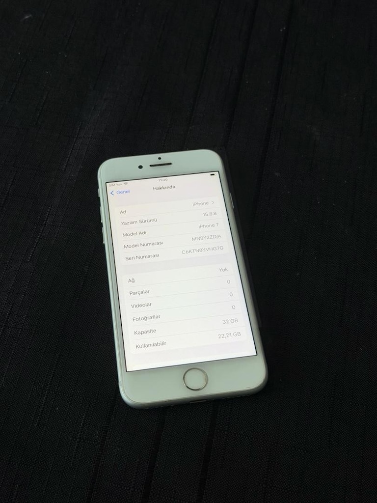 IPhone 7, 32GB, Kayıtlı, Beyaz Renk - 7