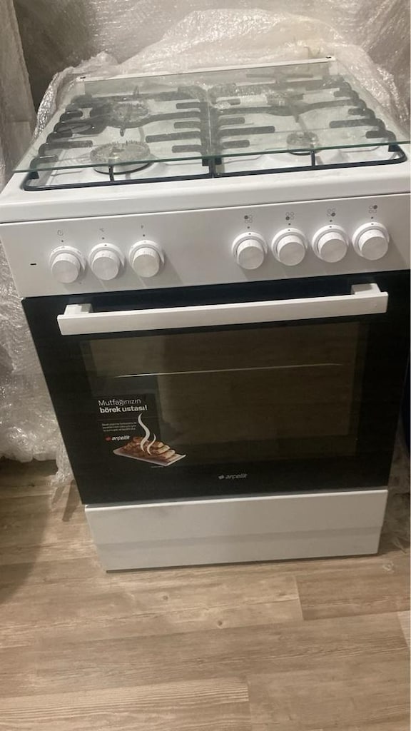 sıfır ayarında fırınlı ocak