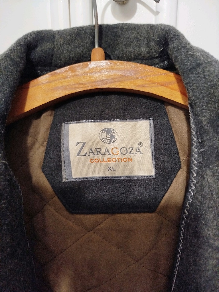 Zaragoza Erkek Kaşe Kaban XL Yeni Gibi - 3