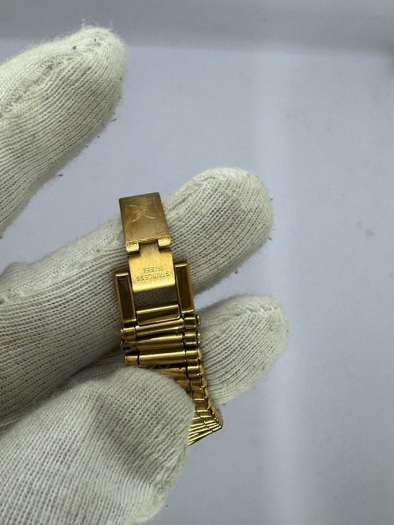 Orijinal Insense 24K Altın Kaplama Uniseks Saat (Sıfır Pilli) - 7