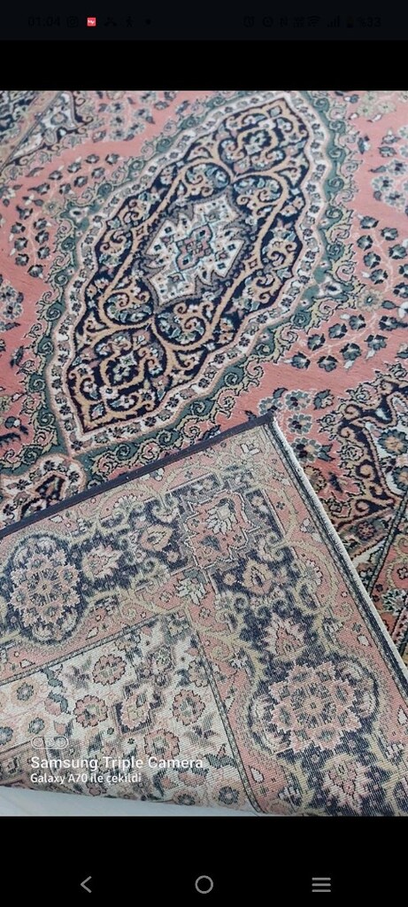 4 metre kare Atlas antik halı - 4