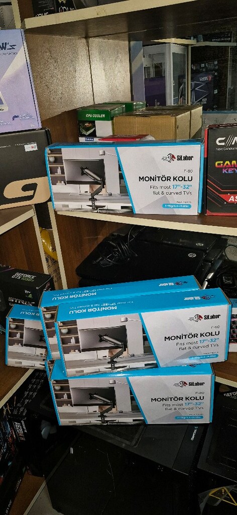 AMÖRTİSÖR KONFORLU 180° HAREKETLİ SIFIR KAPALI KUTU MONİTÖR KOLU - 3