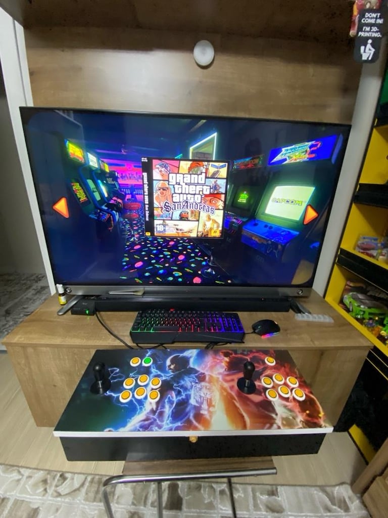 Arcade Stick Tv Oyun Konsolu Ev Tipi Pandora Box Retro ÖZEL YAPIM - 2