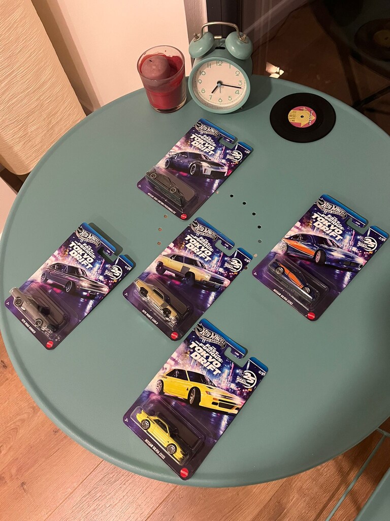 Sıfır Hot Wheels Hızlı ve Öfkeli Tokyo Drift Full Set (5 adet araba) - 2