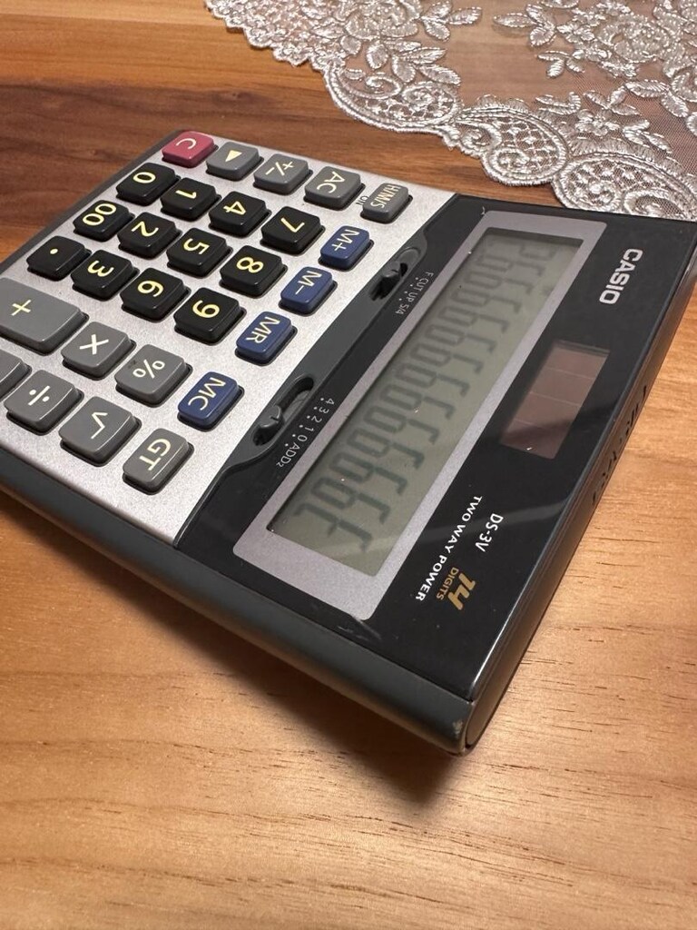 Casio DS-3V hesap mak - 13