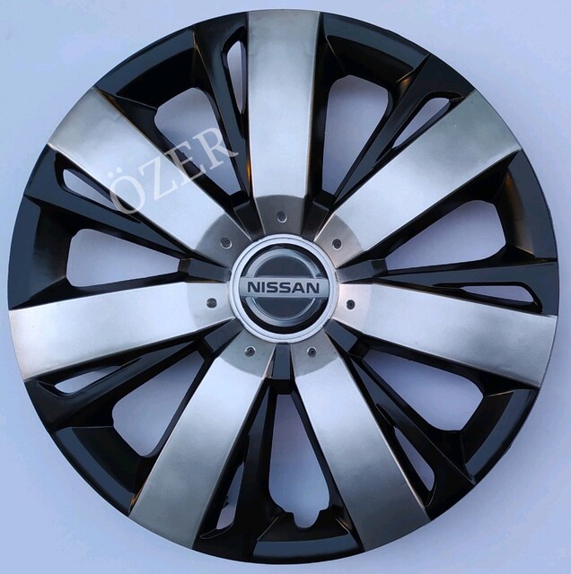 Nissan Micra / Primera / Qashqai / Juke -14-15-16 inç jant kapağı 4'lü