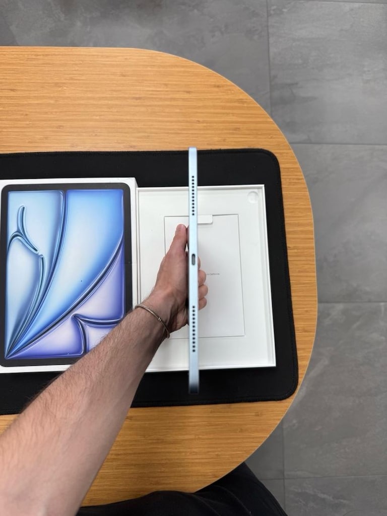 İpad Air M4 11 İnch 128 Gb Mavi Tertemiz - 5