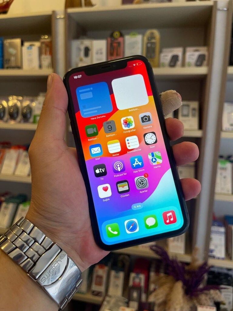 11 128 gb orjinal açılmaz te cihaz hatasız işlemsiz her şeyi aktiv - 5