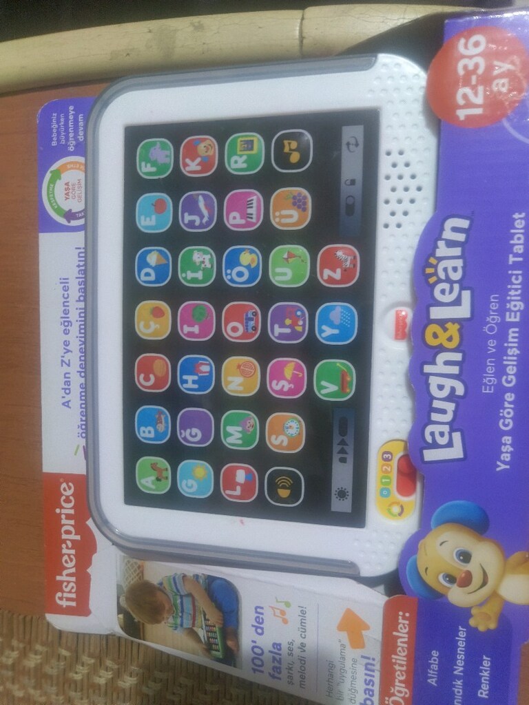 Fisher Price 12-36 ay Gelişim Tableti - 6