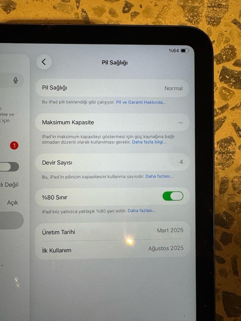 İpad 128gb A16 sıfır Faturalı tablet - 13