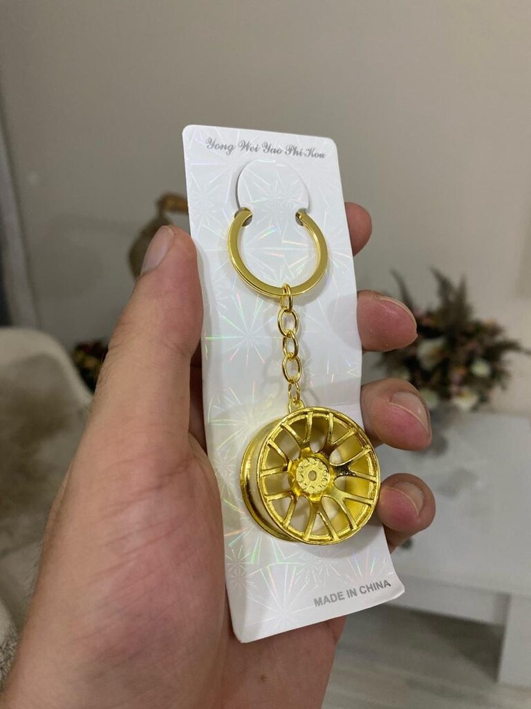 toptan ithal metal jant anahtarlık 100 adet - 3