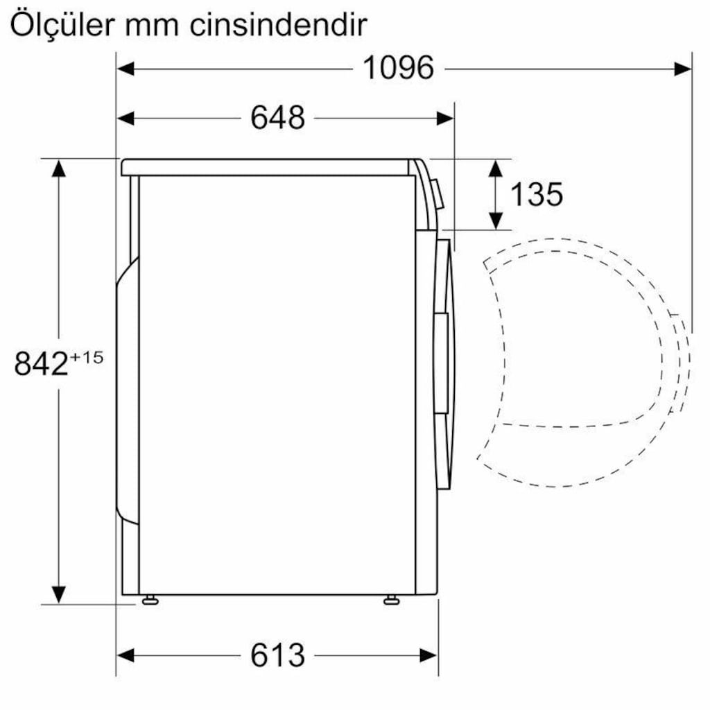 Bosch WQG244C1TR 9 Kg E Enerji Çamaşır Kurutma Makinesi sıfır garantil - 6