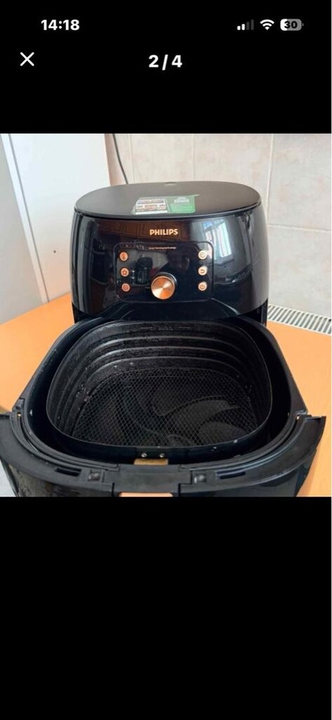 philips air fryer xxl smart sensing hd9867/90 - 2