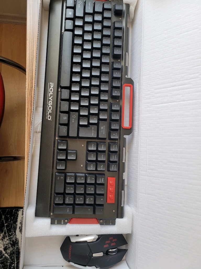 kablosuz klavye mouse oyuncu seti - 2