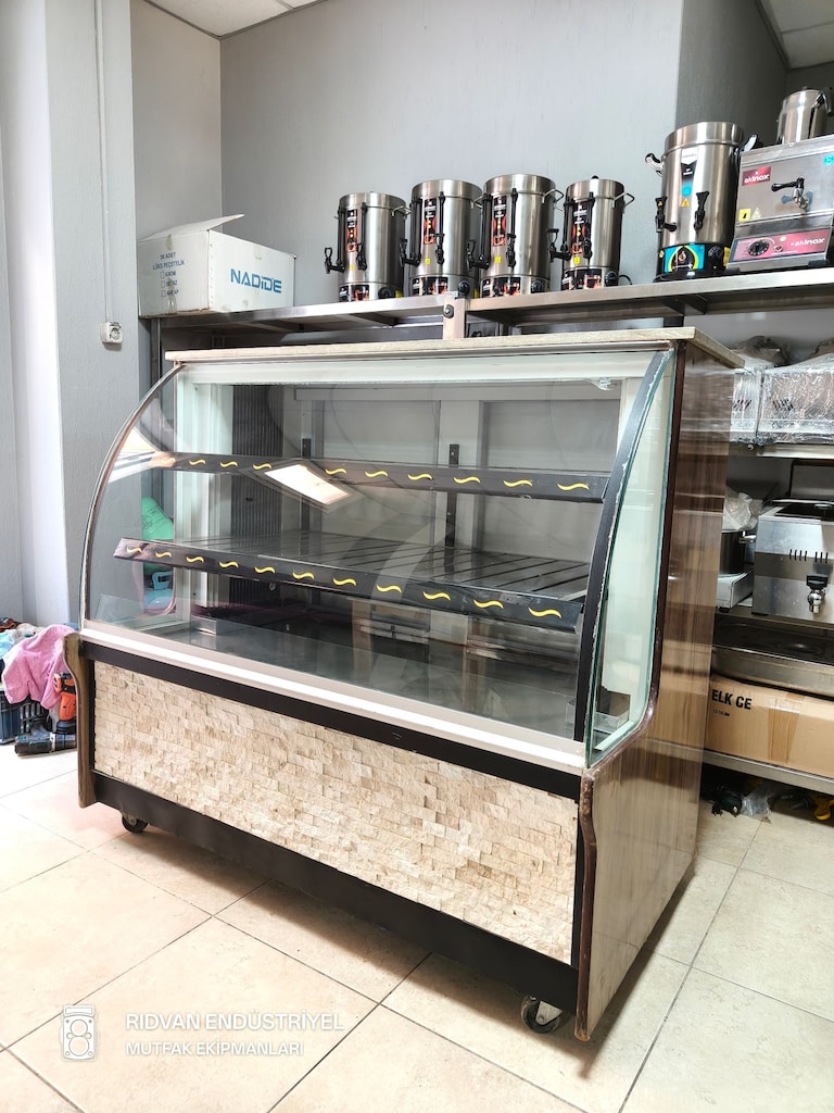 Meze dolabı kebap dolabı çikolata pasta teşhir vitrin soğutucu dolap - 8