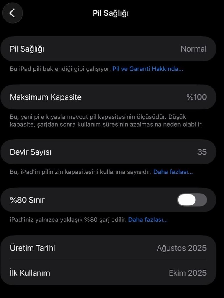 İpad A16 1 yıl garantili - 4