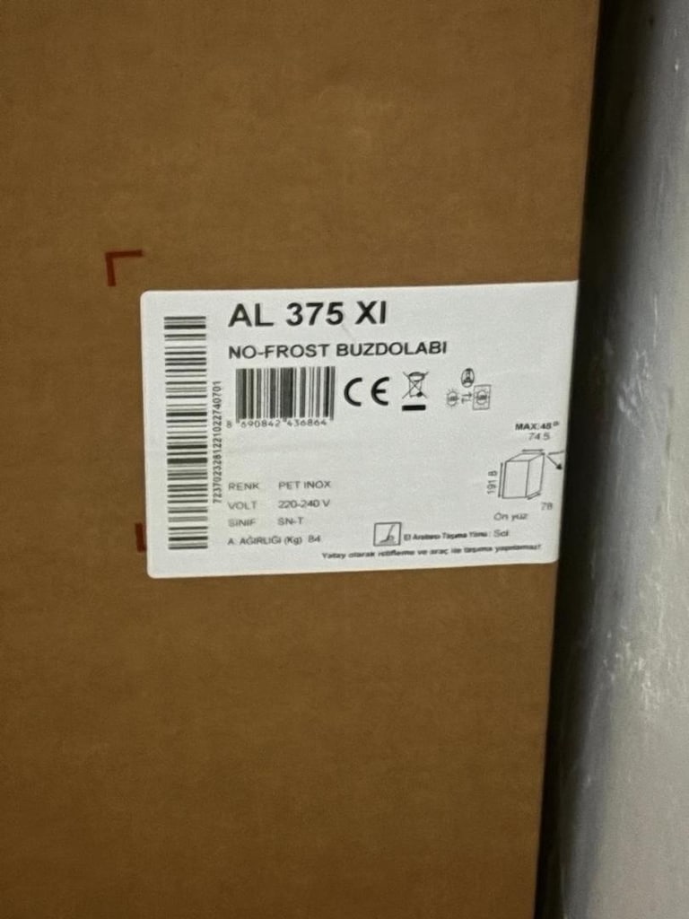 Altus AL 375 XI No-Frost Buzdolabı (Inox / Gümüş) - 4