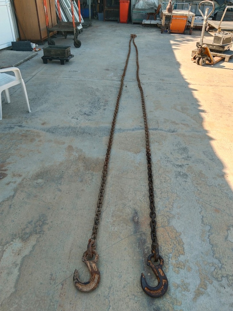 Ağır Hizmet Çift Kollu Vinç Zinciri - 9 Metre Sapan (Açıklamayı Oku) - 3