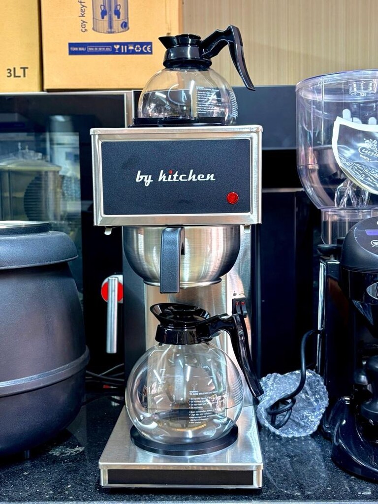 ByKitchen Filtre Kahve Makinesi / Çift Potlu Kahve Demleme Makinası - 4