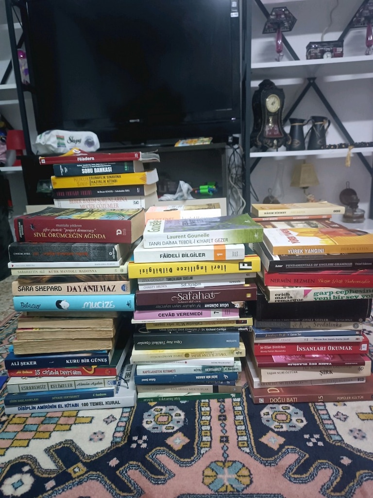 kitap 380 adet toplu olarak satılık - 17