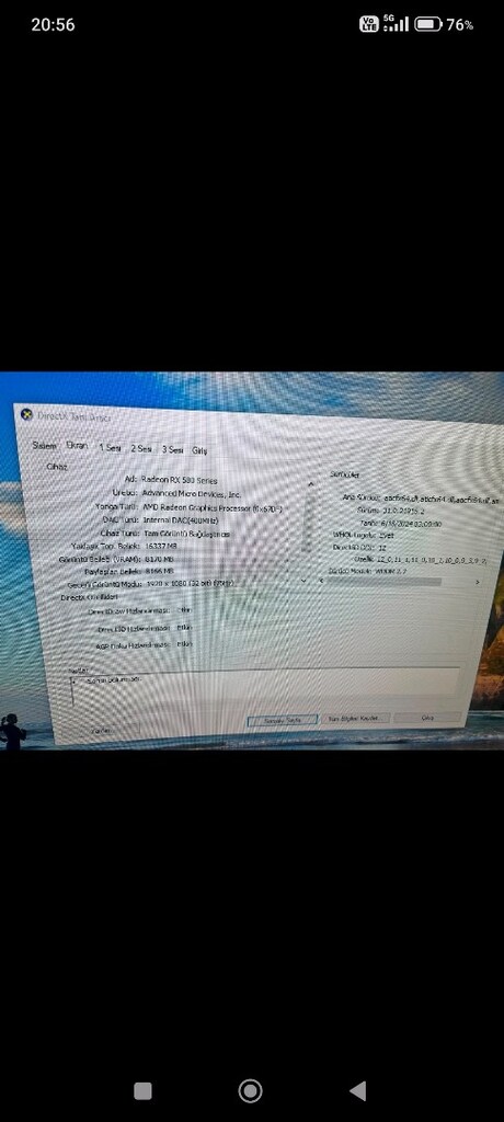 tam takım masa üstü bilgisayar lg dvd kule tipi ses sistemiyle beraber - 2