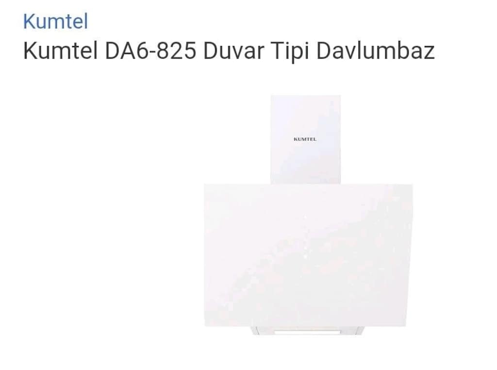 Kumtel davlumbaz - 4