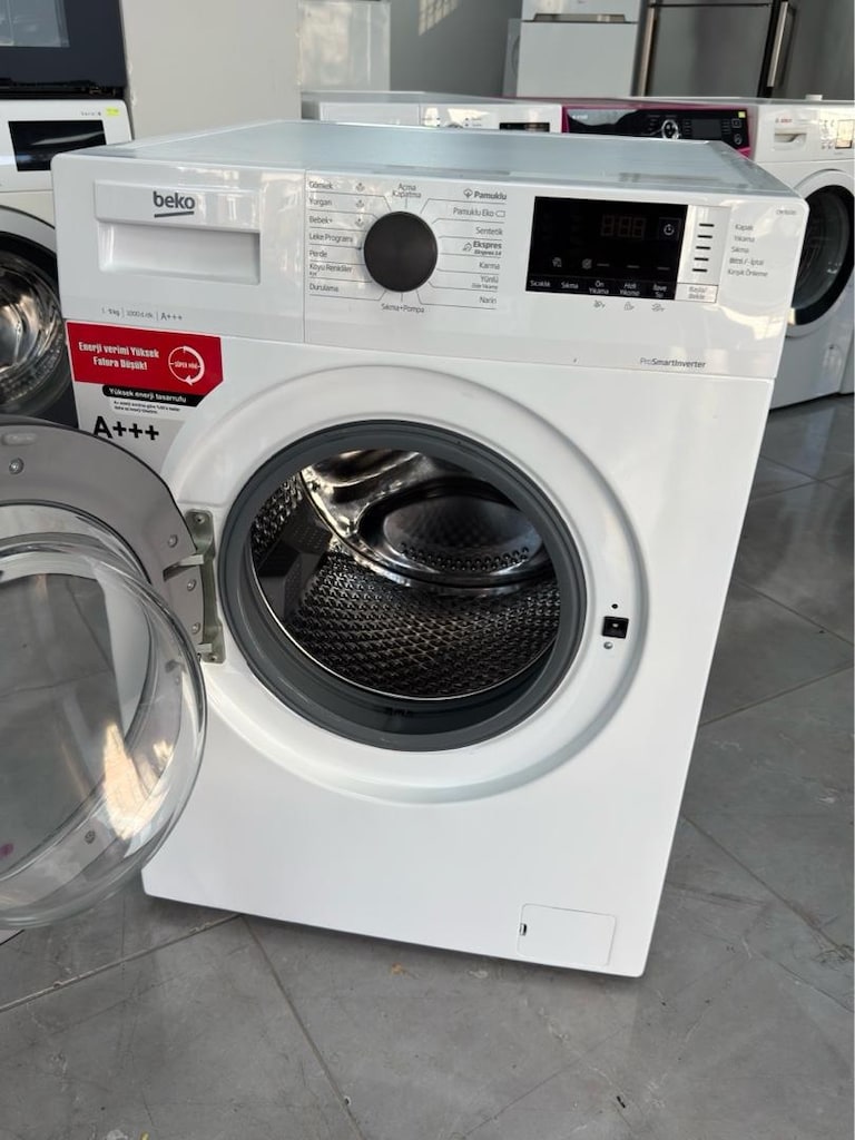 Beko 9 Kg A+++ Enerji İNVERTIR Çamaşır makinesi ADRESE TESLİM - 7