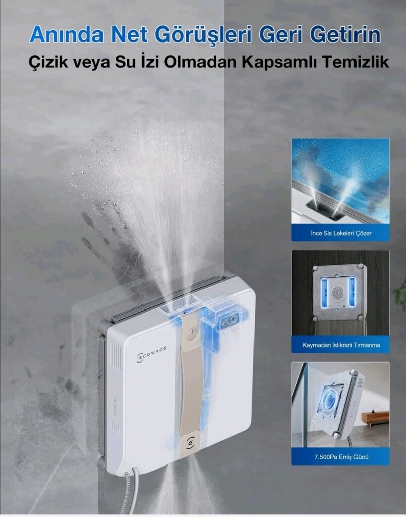 ECOVACS CAM SİLME MOTORU - 9