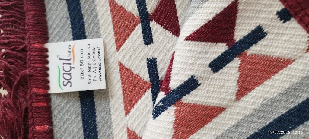 Çift Taraflı Kilim (80 cm x 150 cm) - 11