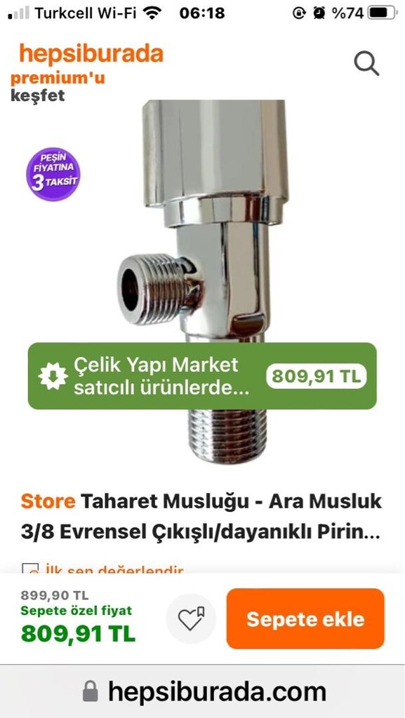 taharet wc musluk - 3