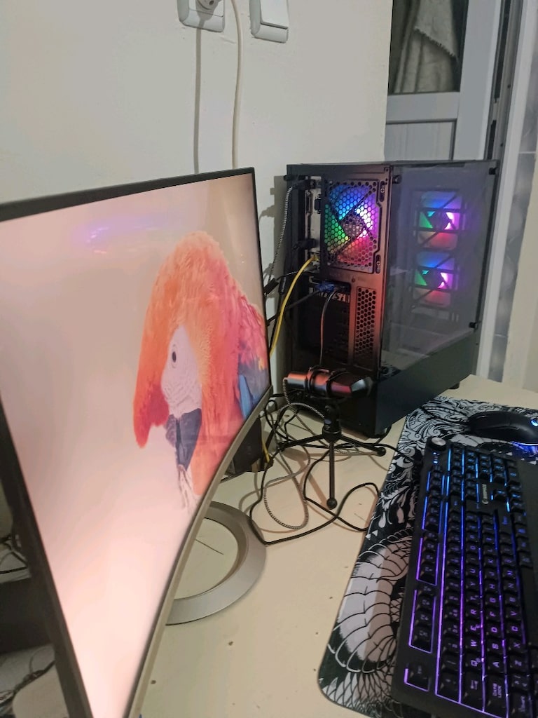 i3-9100F GT 730 8GB RAM 240GB SSD + ASUS Kavisli Monitör Komple Set - 3
