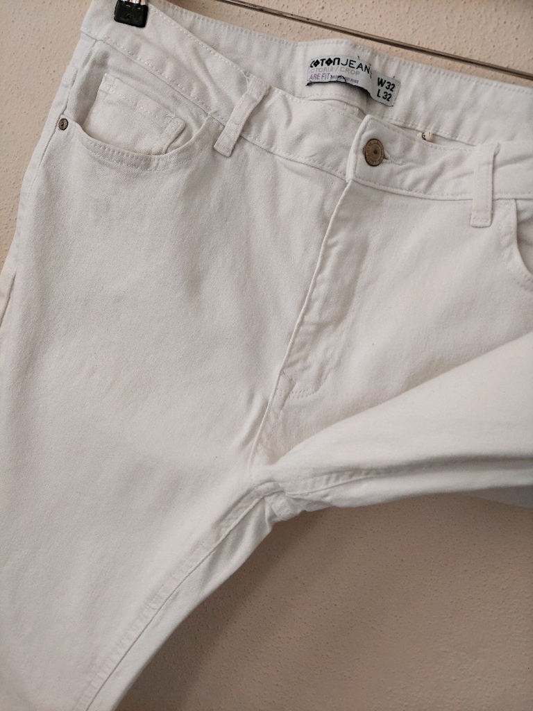 Koton victoria Beyaz Flare Jean Pantolon - 5