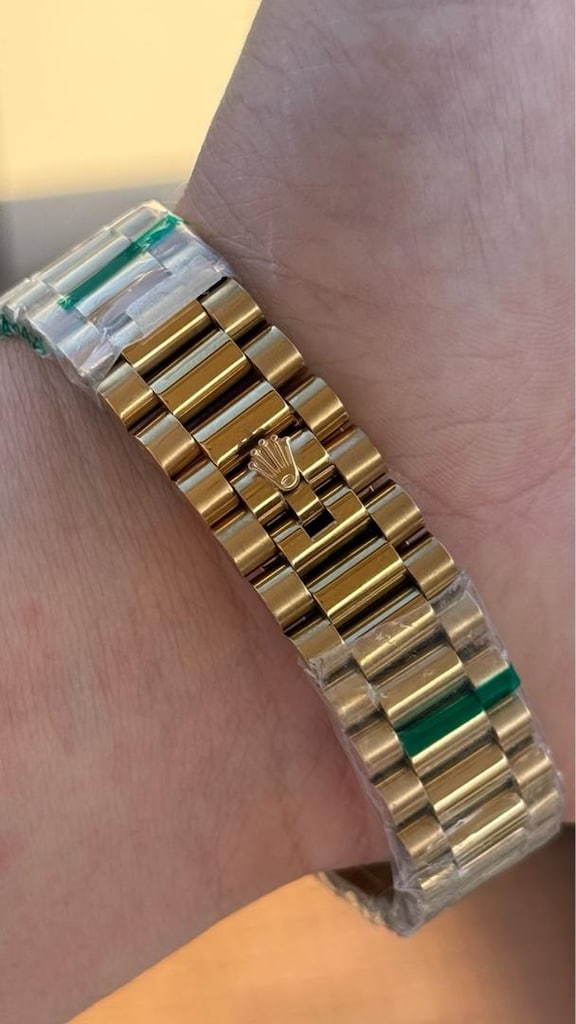 ROLEX DAY DATE GOLD AUTOMATİC - 7