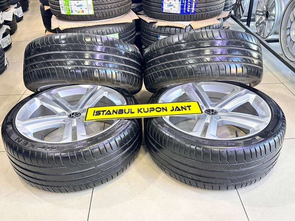 18 İNÇ 5x112 WW Mallory jant Lastik Takımı 225/40/18 Sıfır ayarında - 12