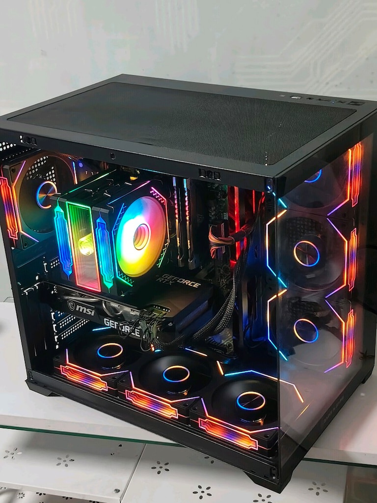 RTX 3070 RYZEN7 5700X 16GB RAM 1TBM2SSD 750W AKVARYUM KASA - 6