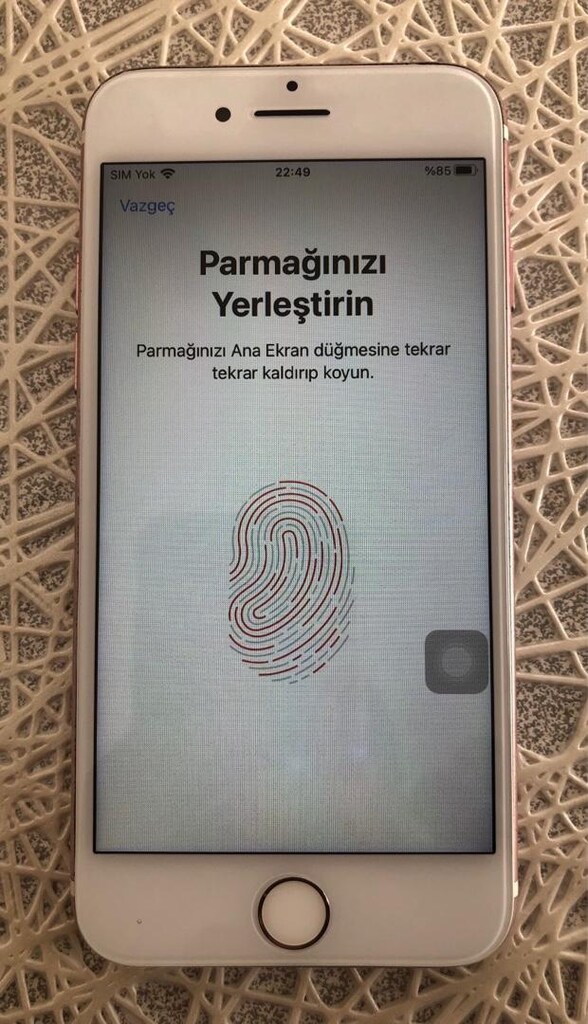 iPhone 7 TR 32gb parmak izi çalışıyor sorunsuz - 3