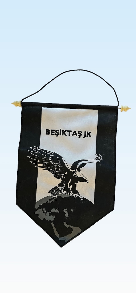 Beşiktaş JK Koleksiyonluk Şampiyonluk Flaması – Çift Taraflı, Özel Tas